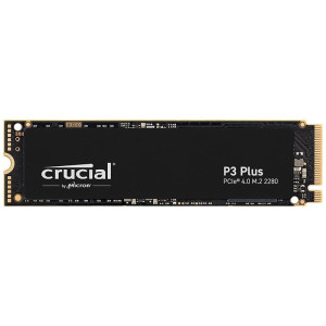 Crucial P3 Plus 1TB up to 5000MB/s PCIe 4.0 3D NAND NVMe M.2 SSD (Black)